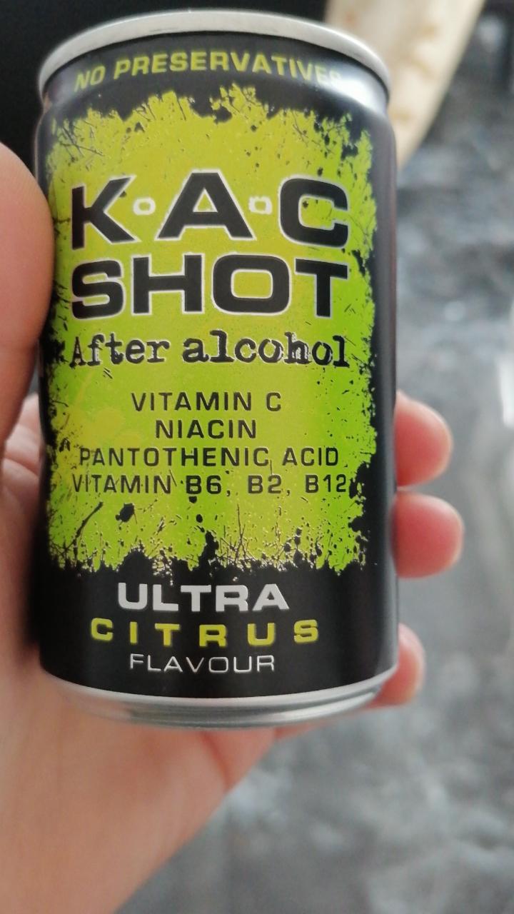 Zdjęcia - Black Kac Killer Ultra Citrus Gazowany napój energetyzujący o smaku cytrusowym 150 ml