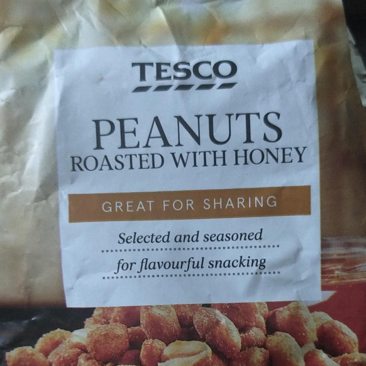 Zdjęcia - Peanuts roasted with honey Tesco