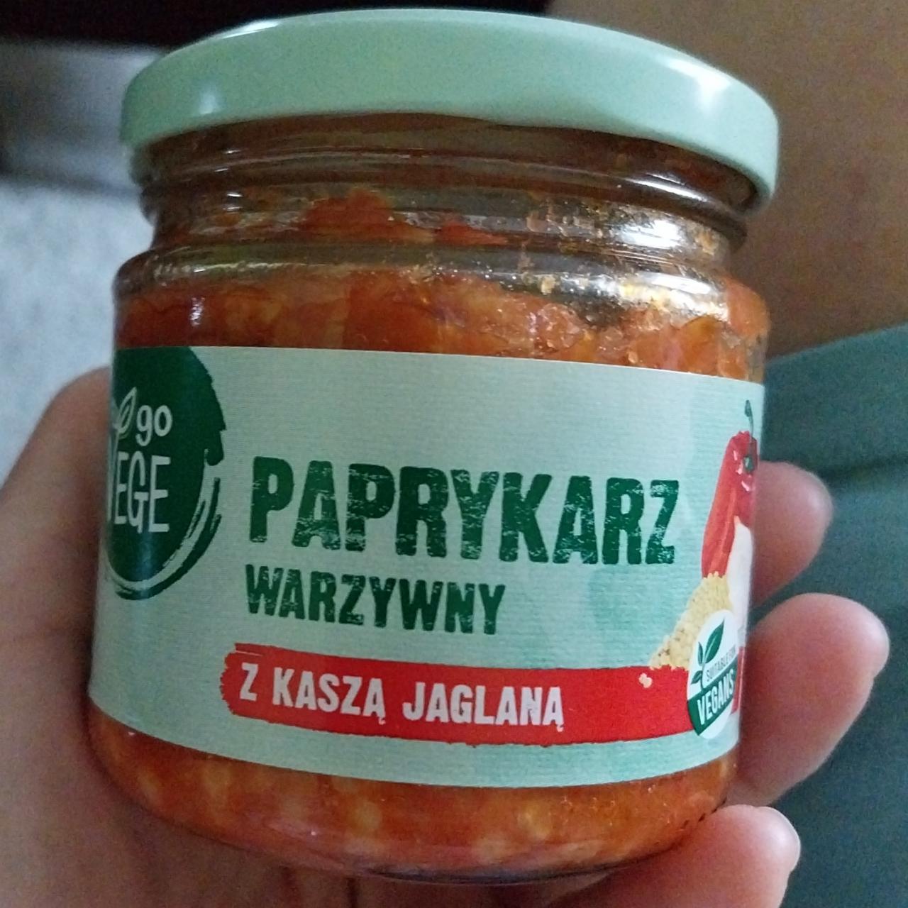 Zdjęcia - Paprykarz warzywny z kaszą jaglaną Go Vege