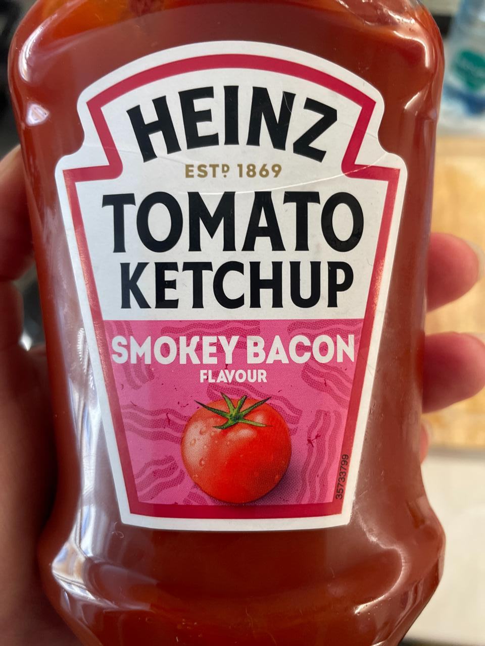 Zdjęcia - Tomato ketchup smokey bacon flavour Heinz