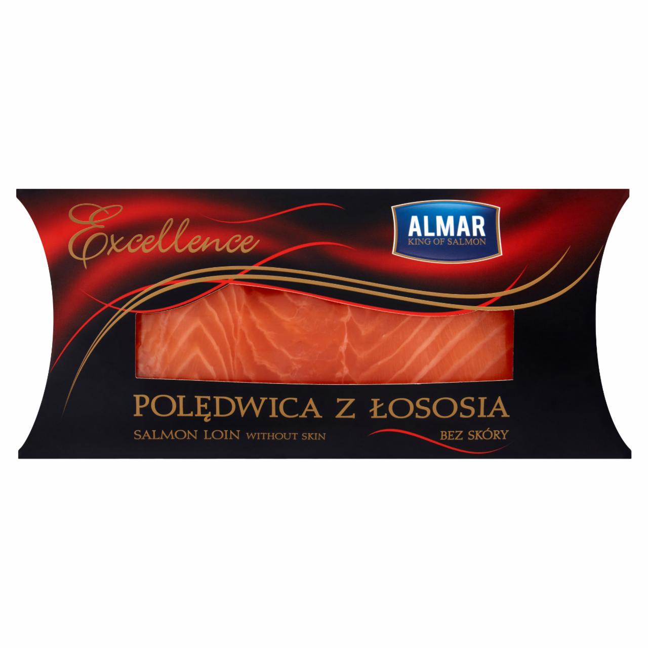 Zdjęcia - Almar Excellence Polędwica z łososia bez skóry wędzona na zimno 230 g