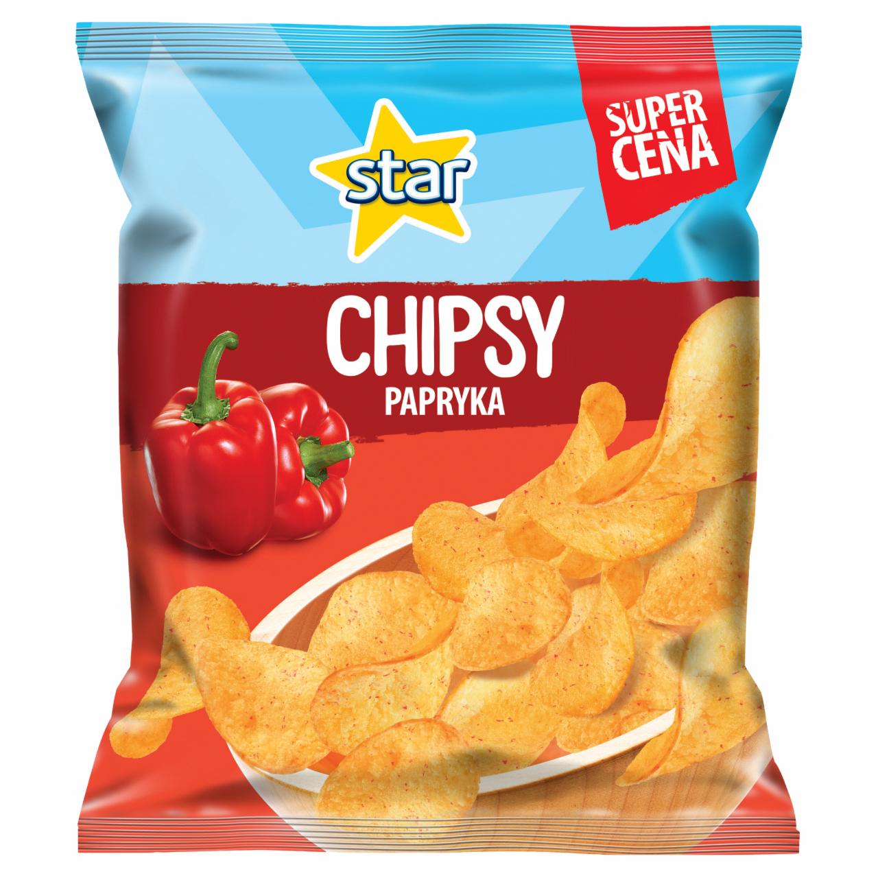 Zdjęcia - Star Chipsy o smaku papryka 22 g
