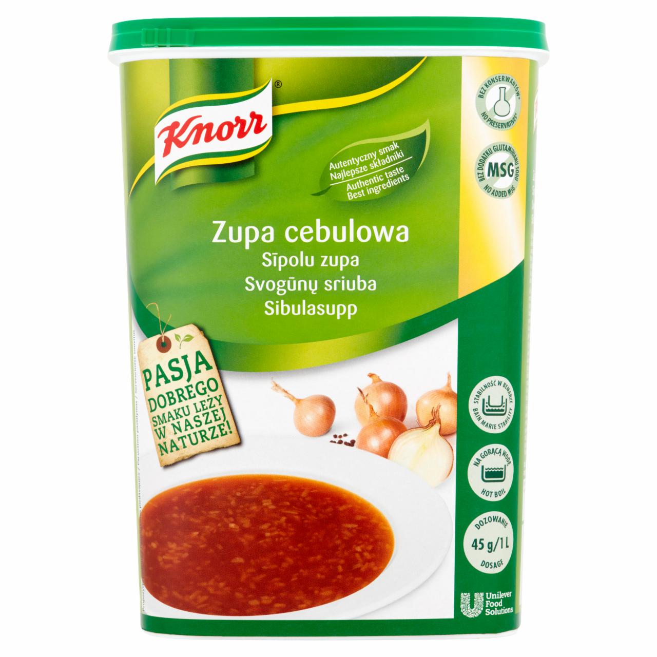 Zdjęcia - Knorr Zupa cebulowa 1 kg