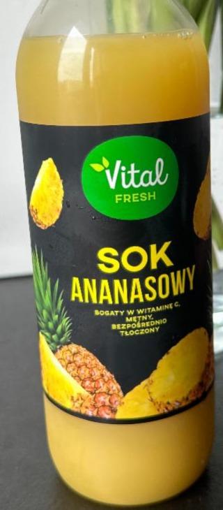 Zdjęcia - Sok ananasowy vital fresh