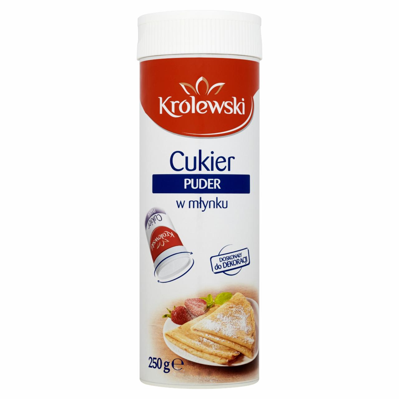 Zdjęcia - Cukier Królewski Cukier puder w młynku 250 g