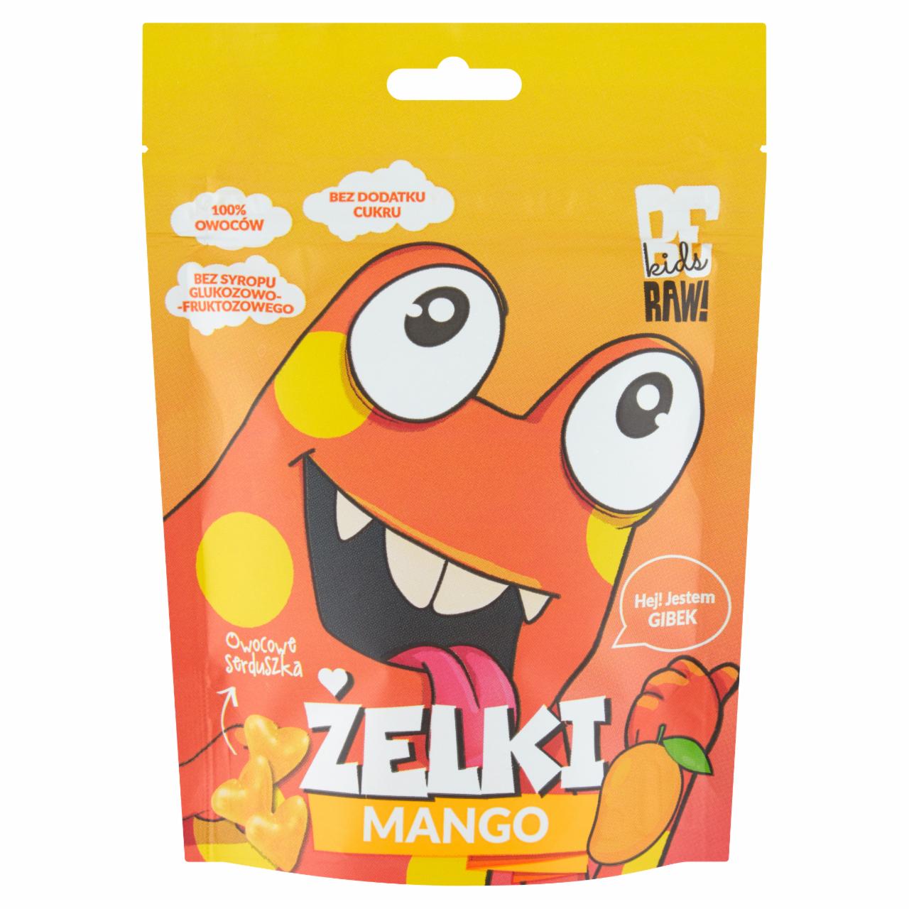 Zdjęcia - Be Raw! Kids Żelki mango marakuja 35 g