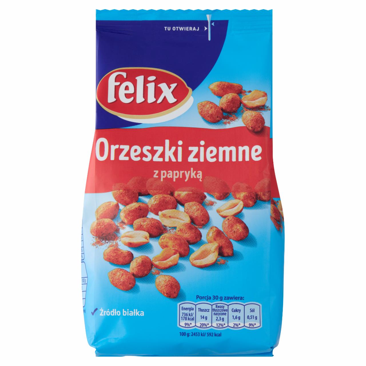 Zdjęcia - Felix Orzeszki ziemne z papryką 240 g