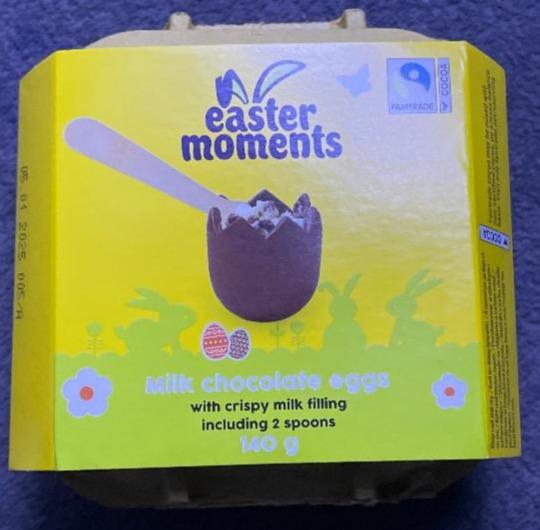 Zdjęcia - Milk chocolate eggs with crispy milk filling Easter Moments