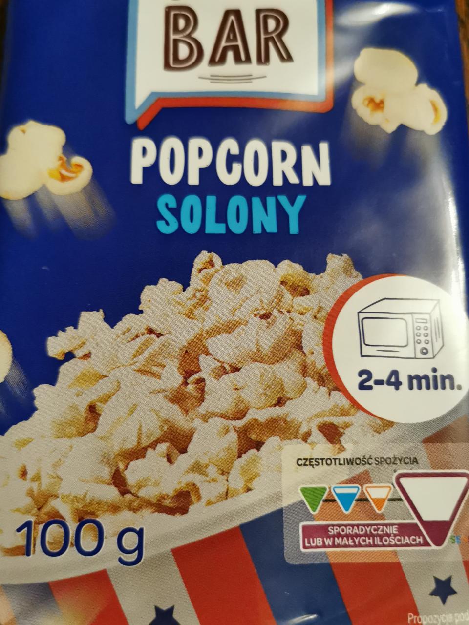 Zdjęcia - Popcorn solony Bar