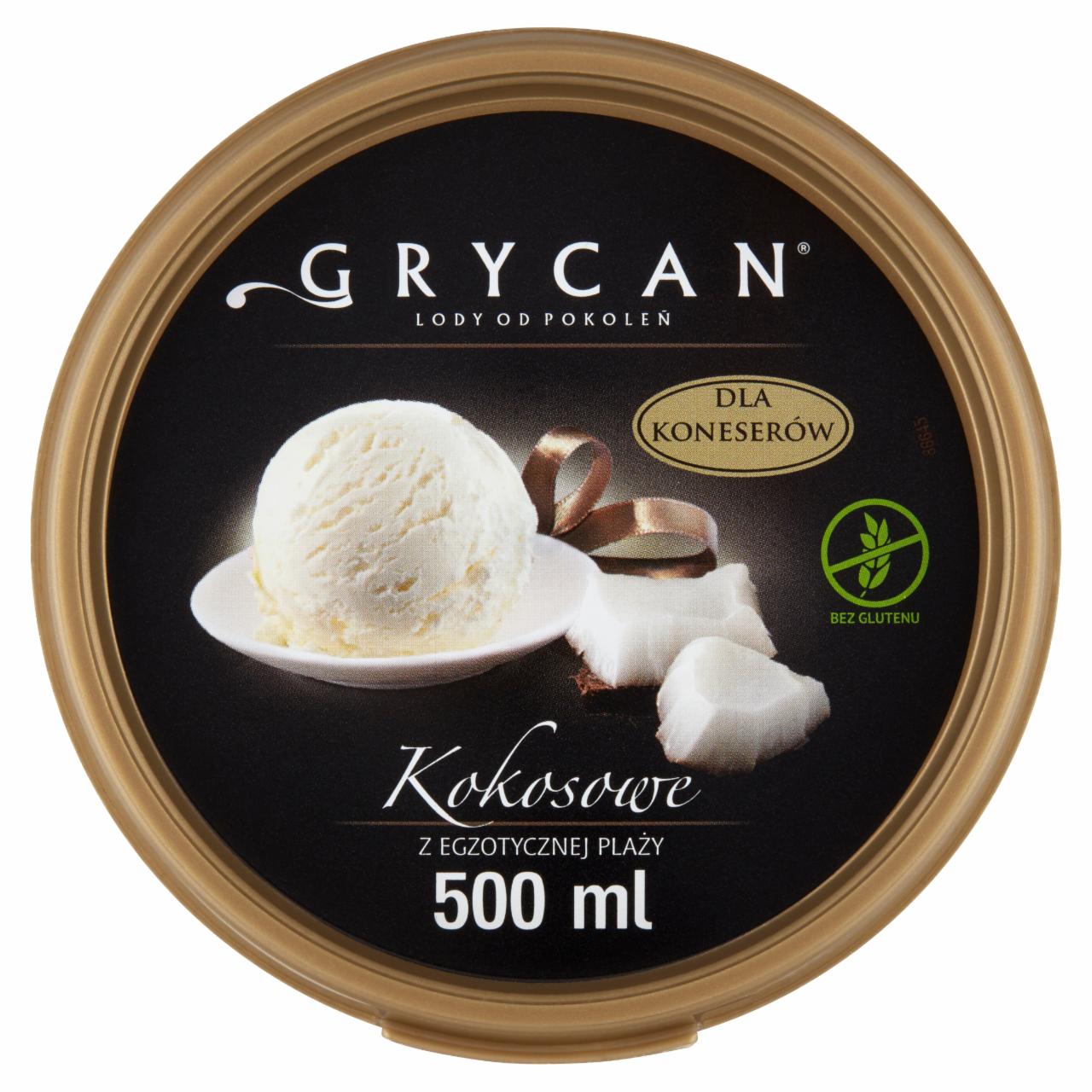 Zdjęcia - Grycan Lody kokosowe 500 ml