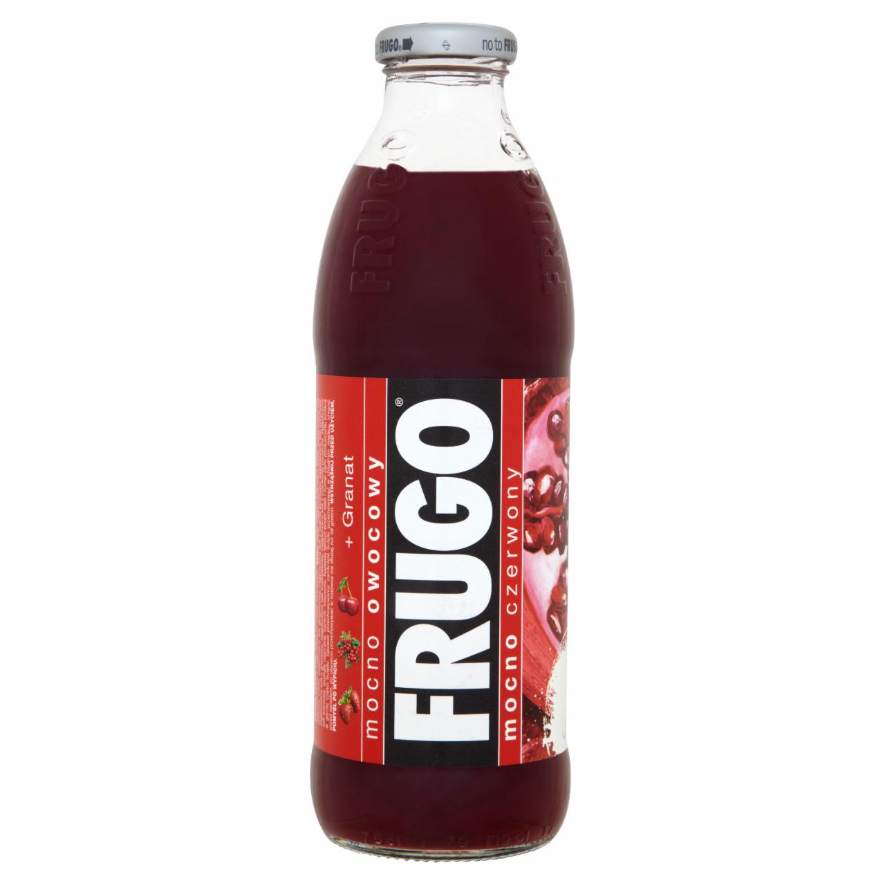 Zdjęcia - Frugo Czerwone Napój wieloowocowy niegazowany 750 ml