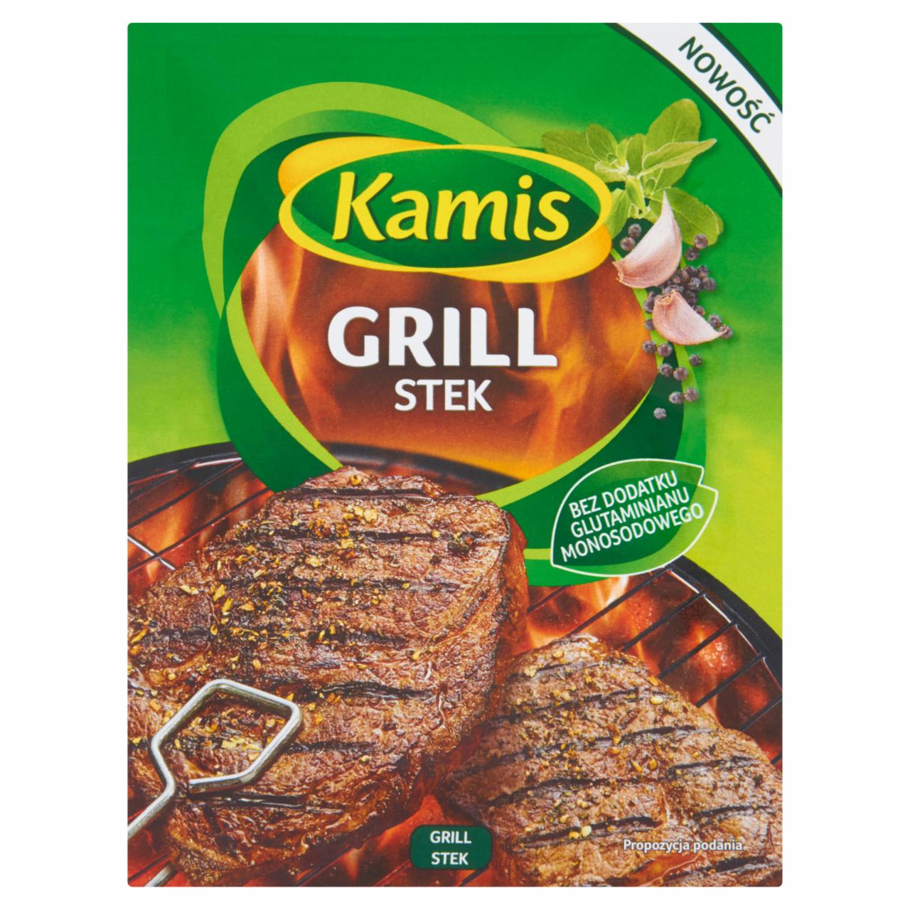 Zdjęcia - Kamis Grill Stek Mieszanka przyprawowa 20 g