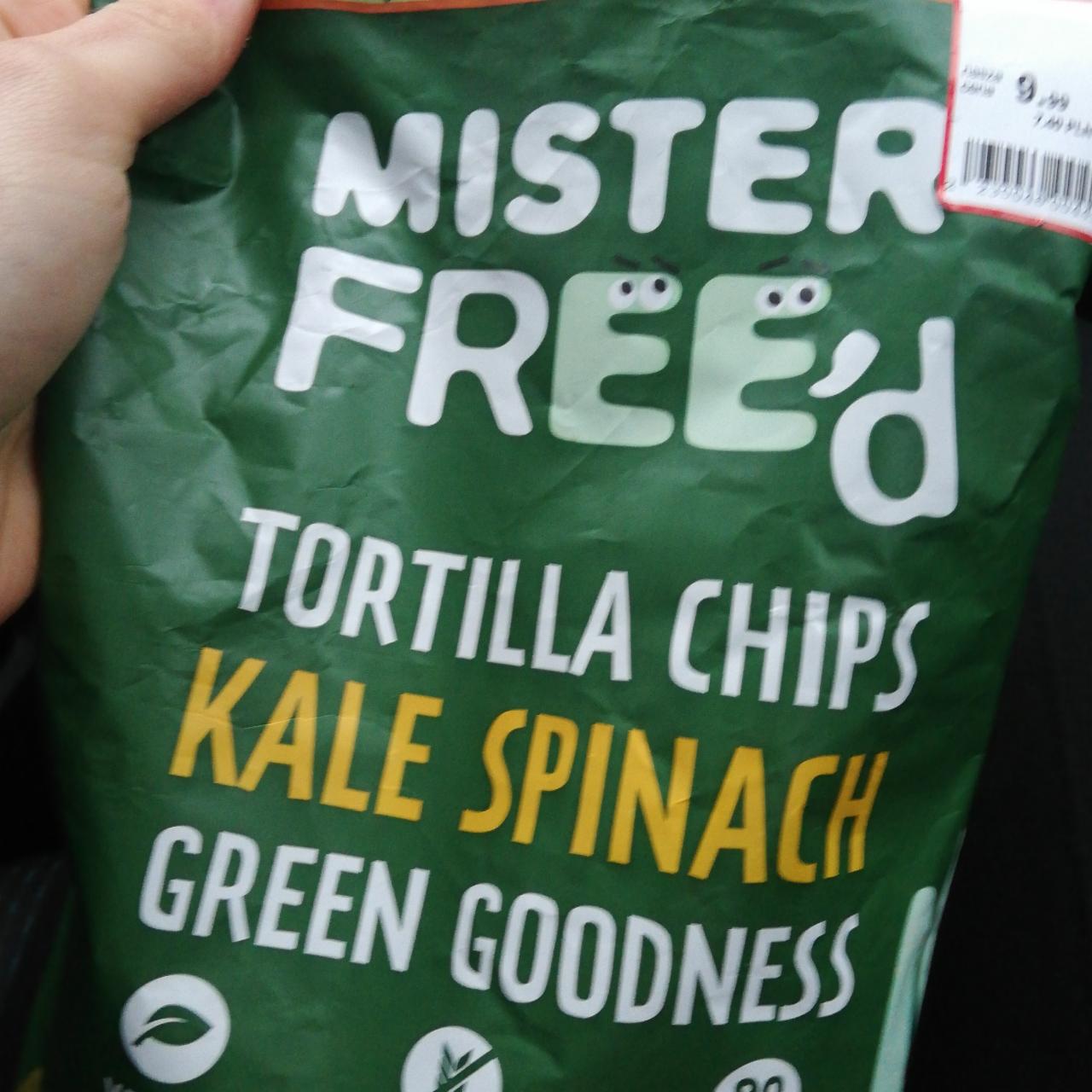 Zdjęcia - Tortilla chips kale spinach Mister free'd