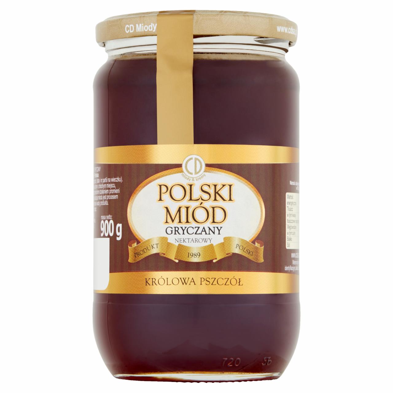 Zdjęcia - Królowa Pszczół Polski miód gryczany nektarowy 900 g