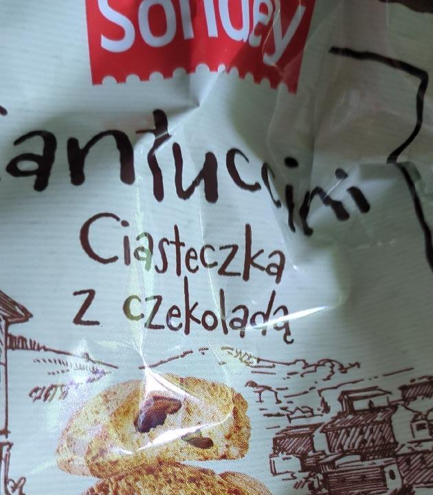 Zdjęcia - Cantuccini ciasteczka z czekoladą Sondey