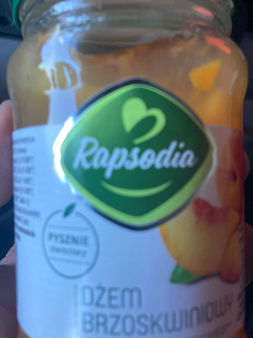Zdjęcia - Dżem brzoskwiniowy o obniżonej zawartości cukru Rapsodia