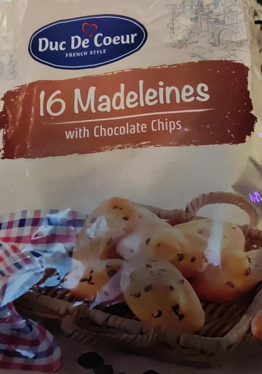 Zdjęcia - 16 Madeleines with Chocolate Chips Duc De Coeur