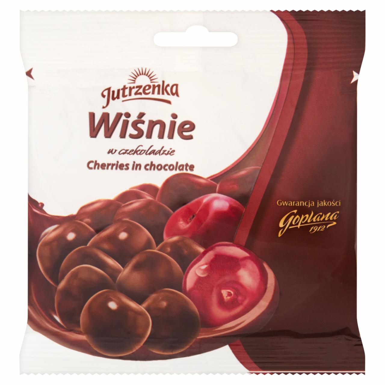 Zdjęcia - Jutrzenka Wiśnie w czekoladzie 80 g