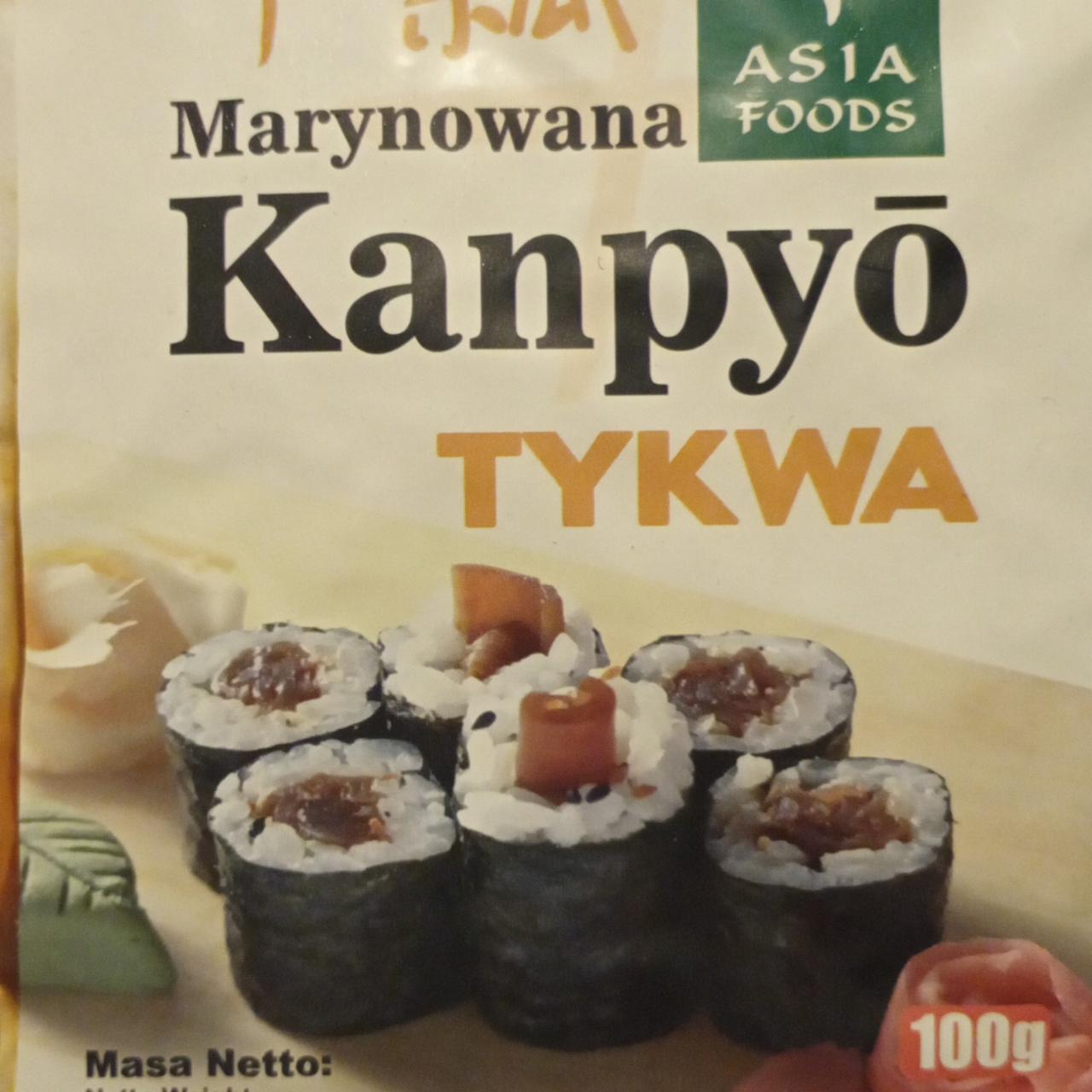 Zdjęcia - Kanpyo Tykwa Marynowana Asia Foods