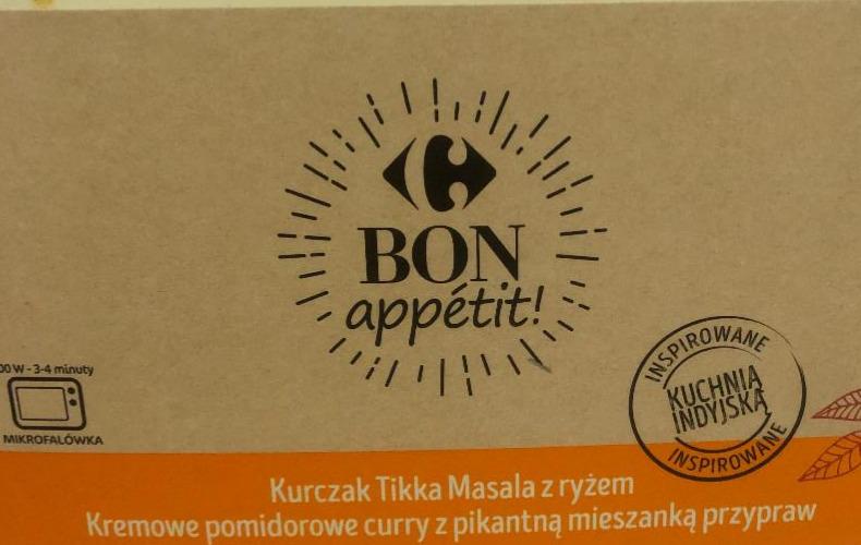 Zdjęcia - Kurczak Tikka Maslana z ryżem Carrefour