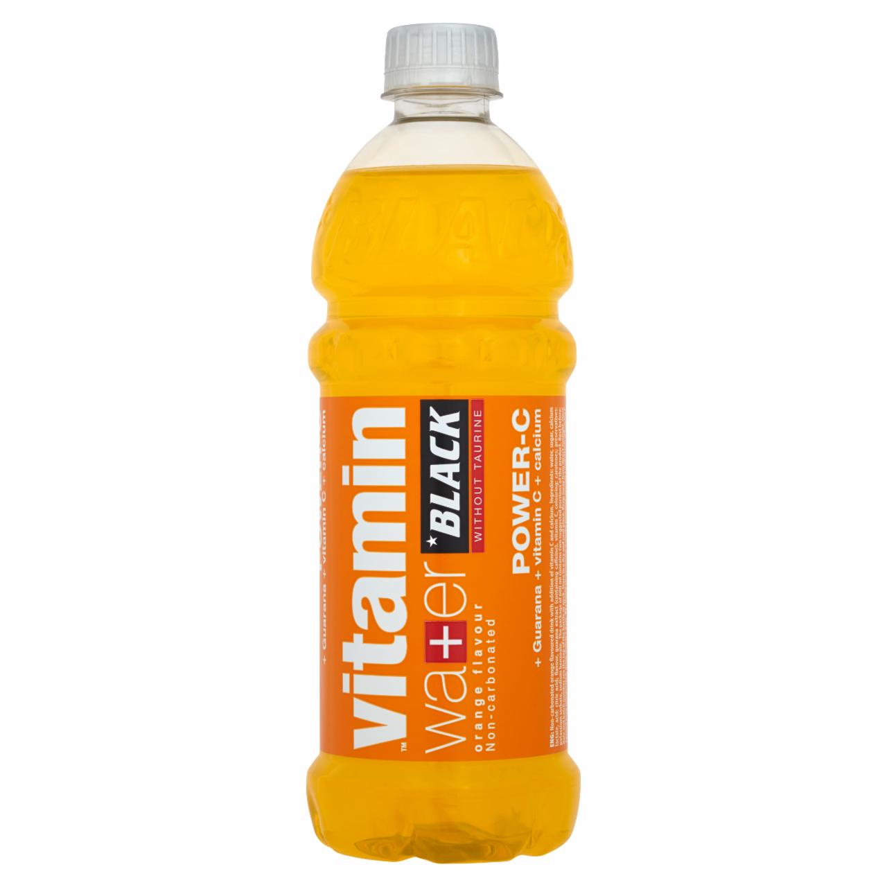 Zdjęcia - Black Vitamin Water Power-C Napój niegazowany o smaku pomarańczowym 600 ml