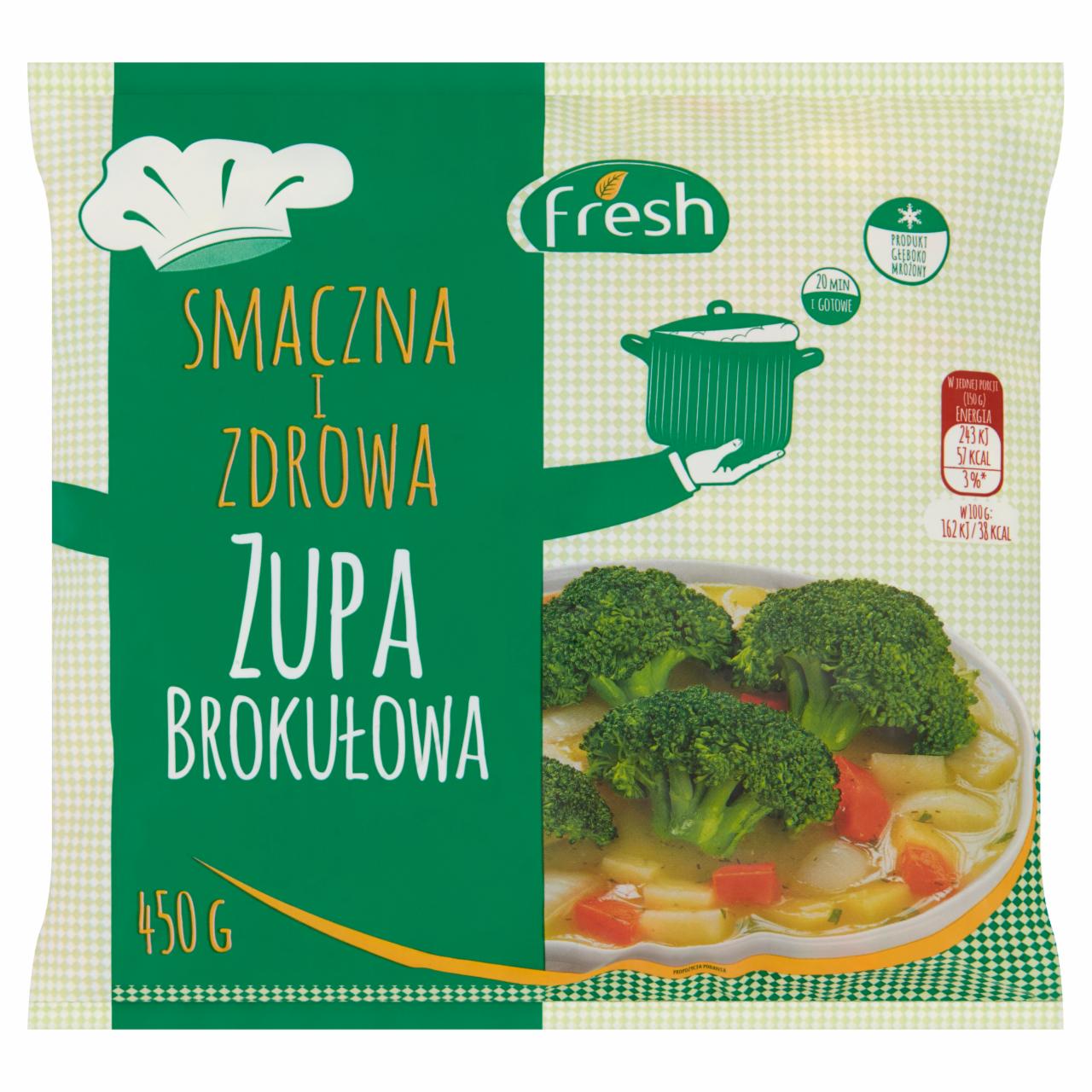 Zdjęcia - Fresh Zupa brokułowa 450 g
