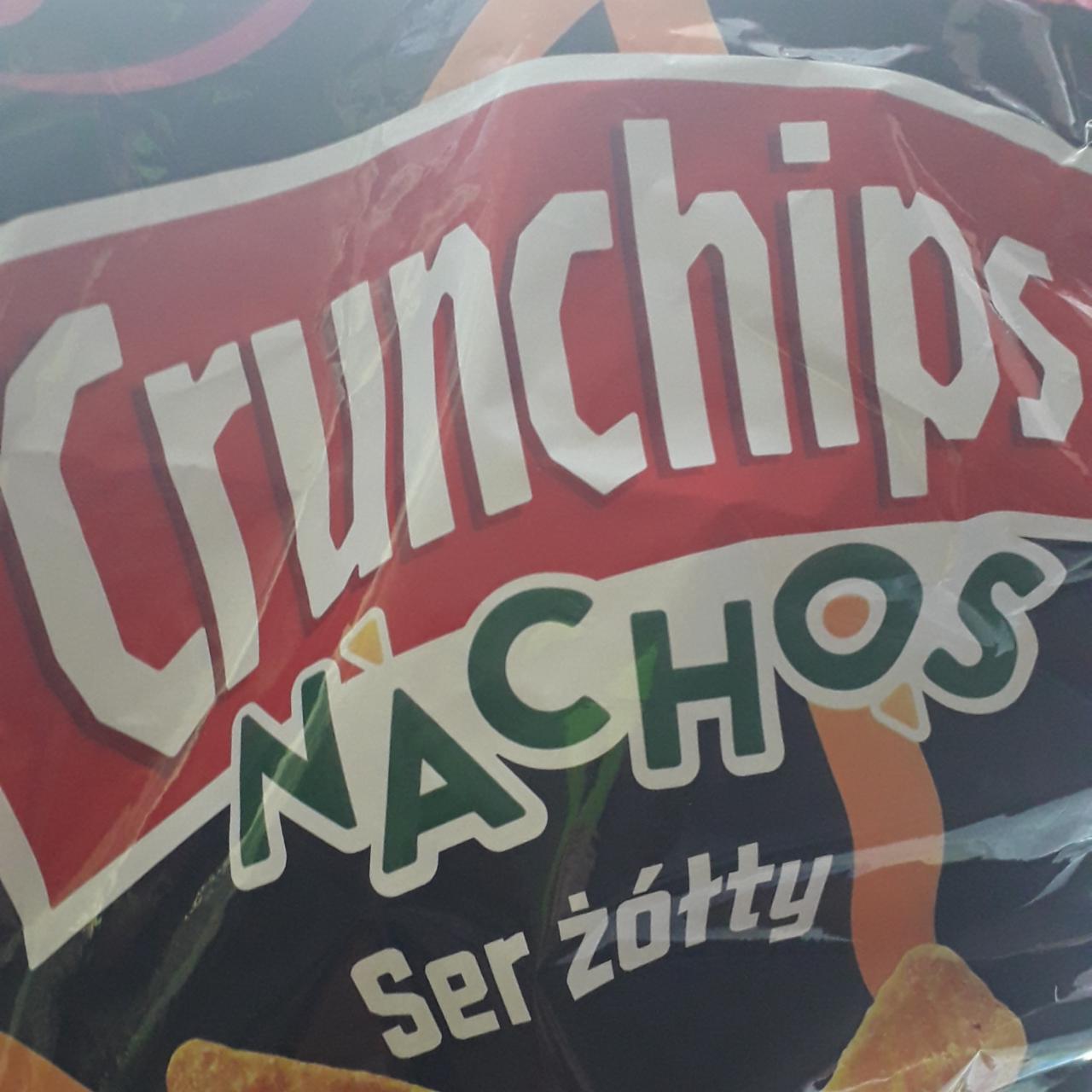 Zdjęcia - Nachos Chipsy kukurydziane ser żółty Crunchips