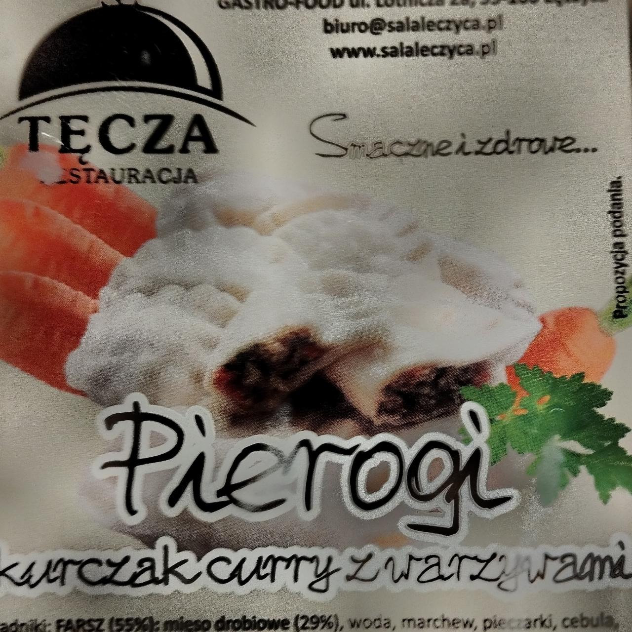 Zdjęcia - Pierogi kurczak curry z warzywami Tęcza