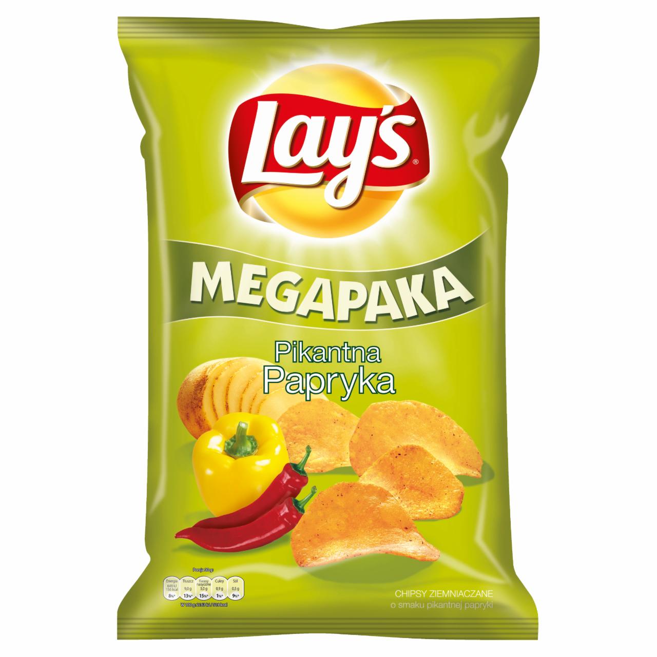 Zdjęcia - Lay's Pikantna Papryka Chipsy ziemniaczane 225 g