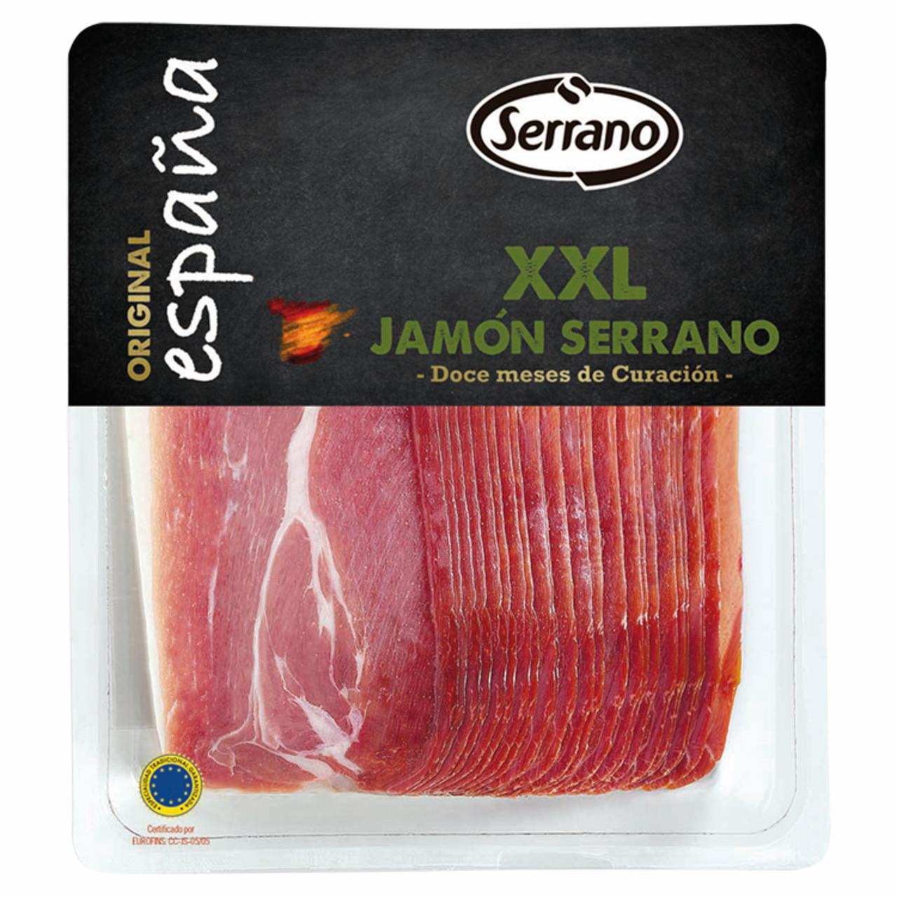 Zdjęcia - Serrano XXL Jamón Serrano Szynka wieprzowa surowa dojrzewająca w plastrach 500 g