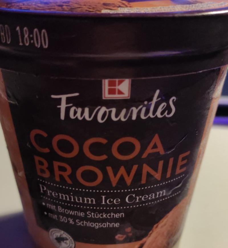 Zdjęcia - Cocoa Brownie Premium ice cream carrefour