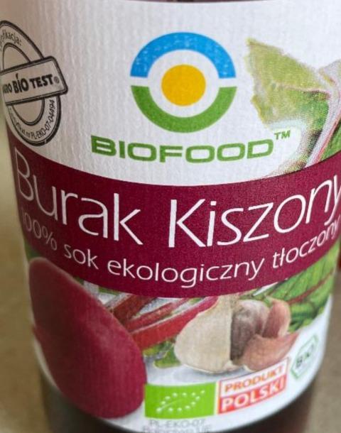 Zdjęcia - Burak kiszony 100% sok ekologiczny Biofood