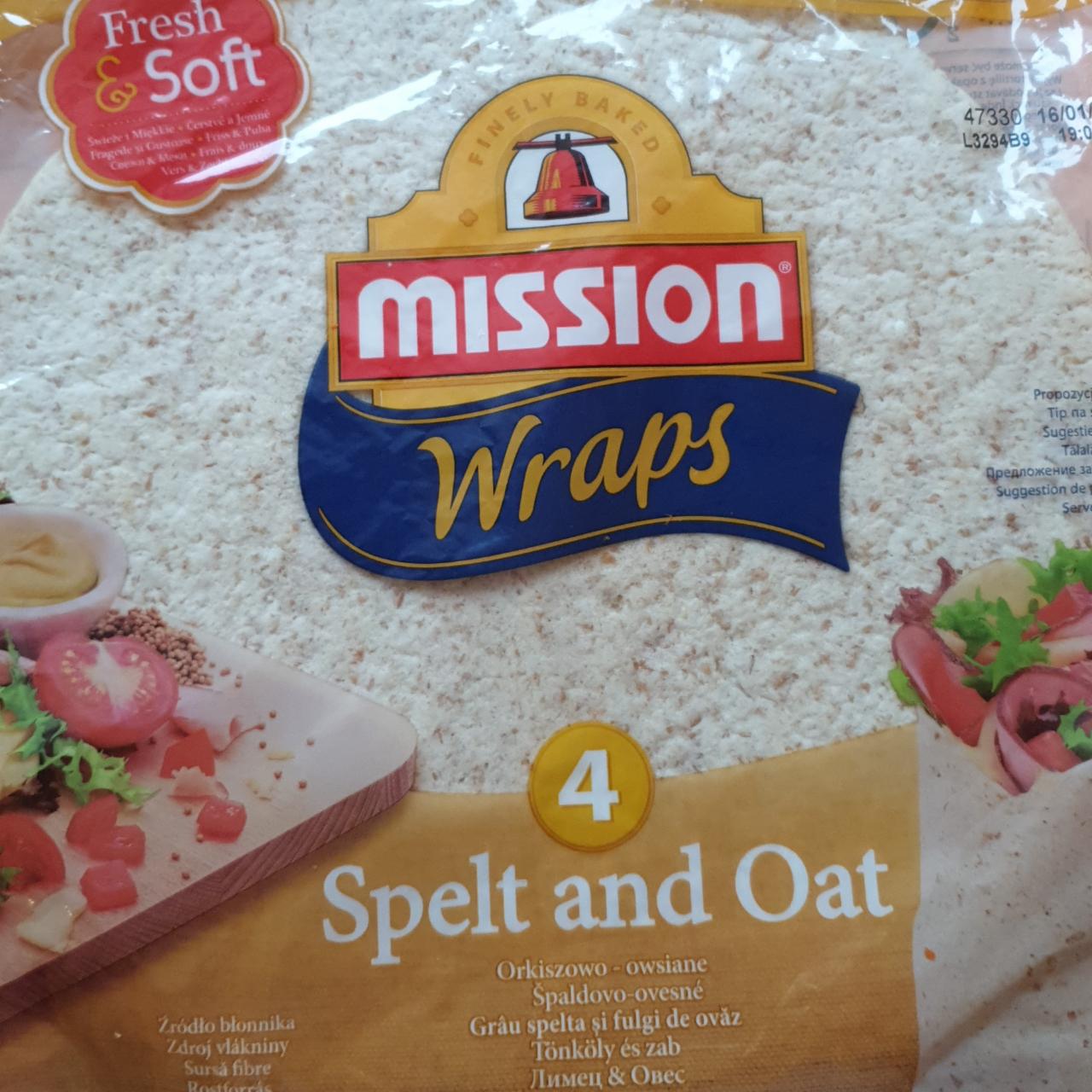 Zdjęcia - Wraps Spelt and Oat Mission