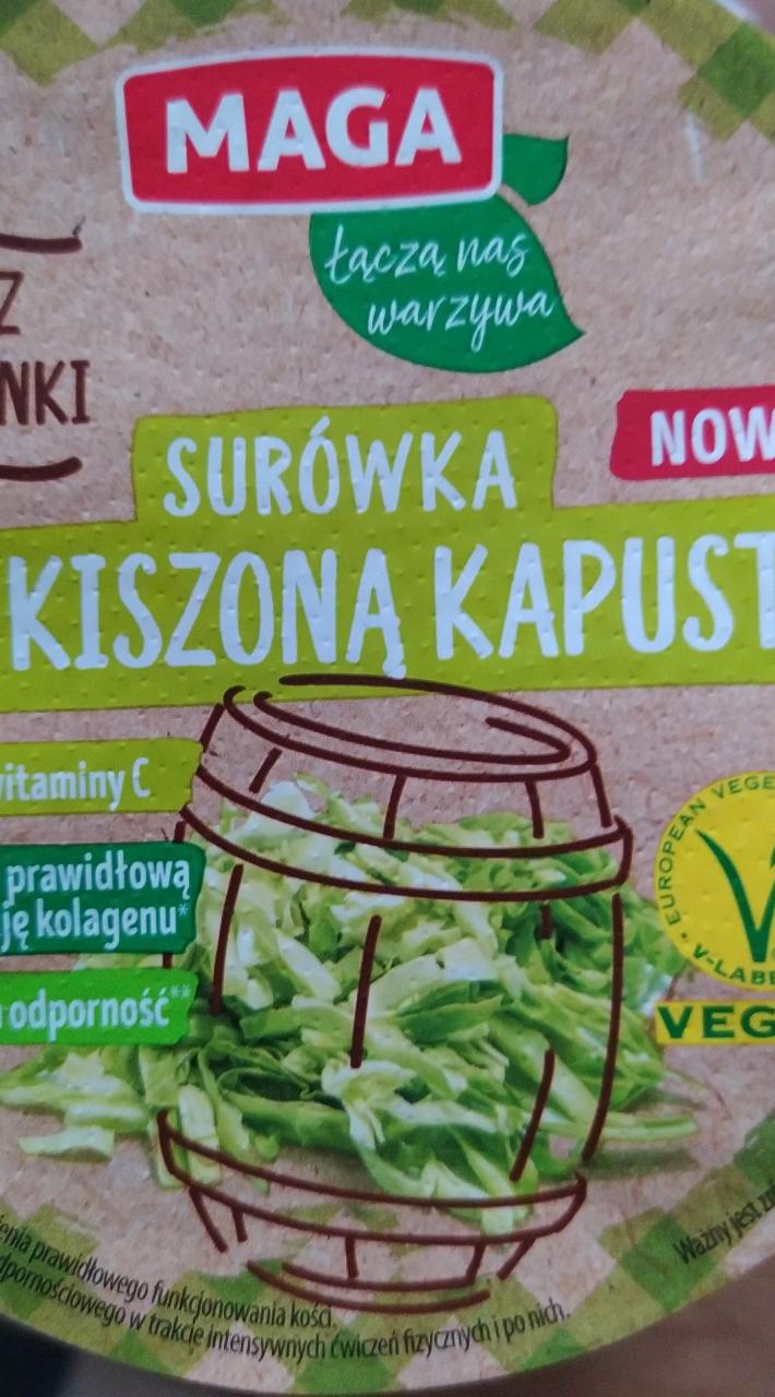 Zdjęcia - Surówka z kiszoną kapustą maga