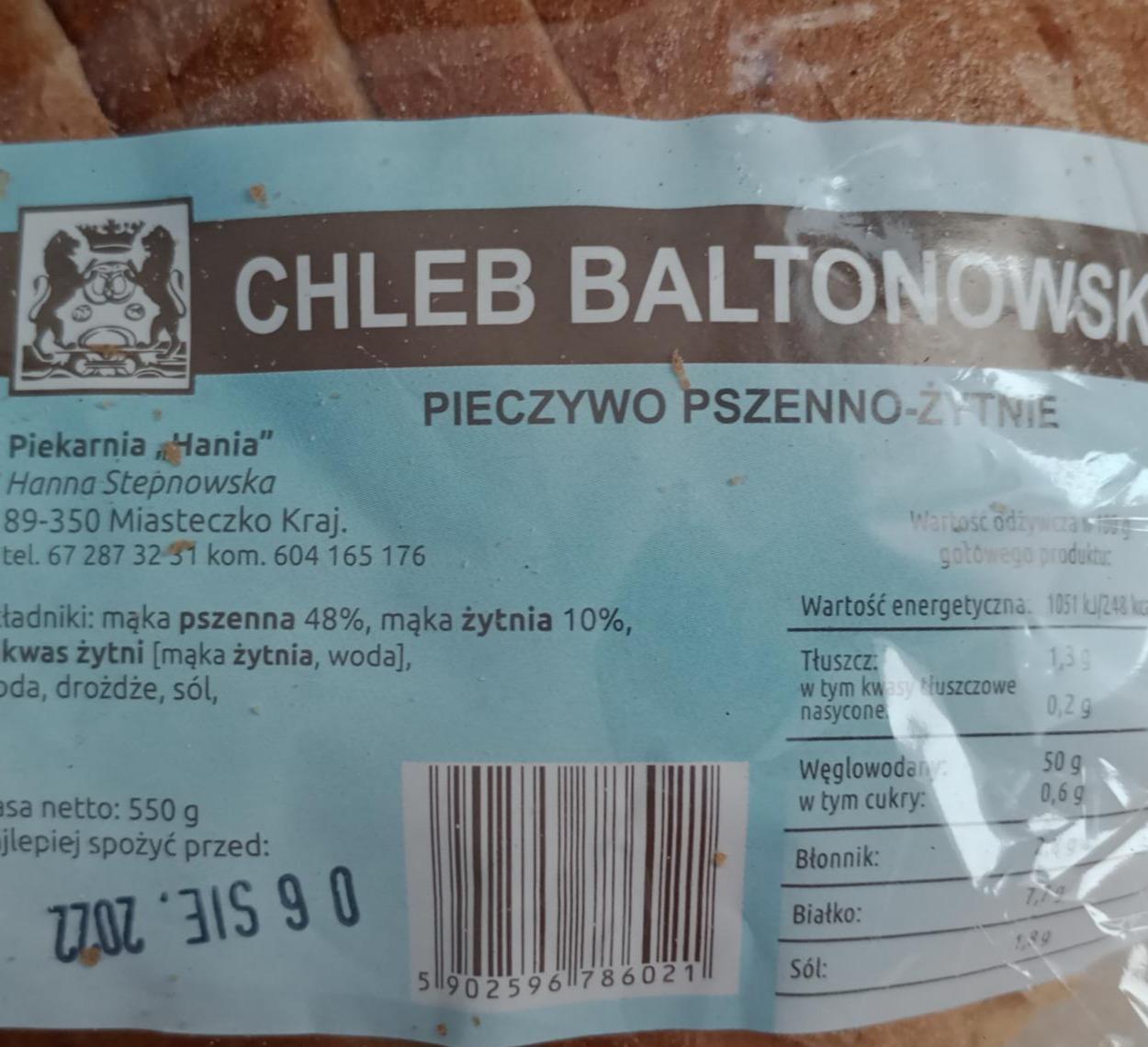 Zdjęcia - chleb baltonowski Piekarnia Hania