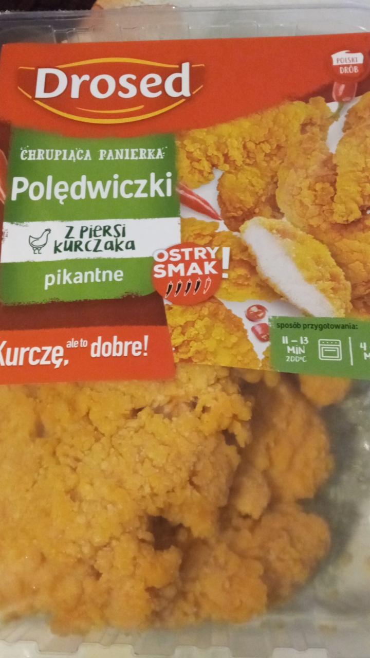 Zdjęcia - Polędwiczki z piersi kurczaka pikantne Drosed