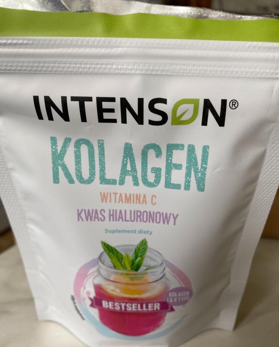 Zdjęcia - Kolagen hyaluronic acid z witaminą C Intenson