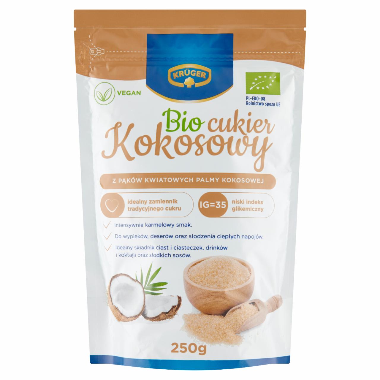 Zdjęcia - Krüger Bio cukier kokosowy 250 g