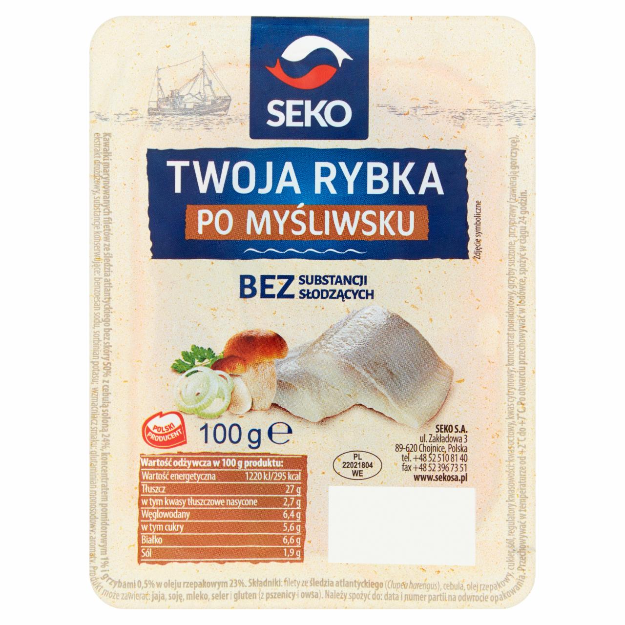 Zdjęcia - Seko Twoja rybka po myśliwsku 100 g