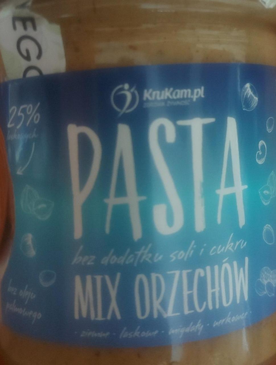 Zdjęcia - Pasta orzechowa MIX KruKam