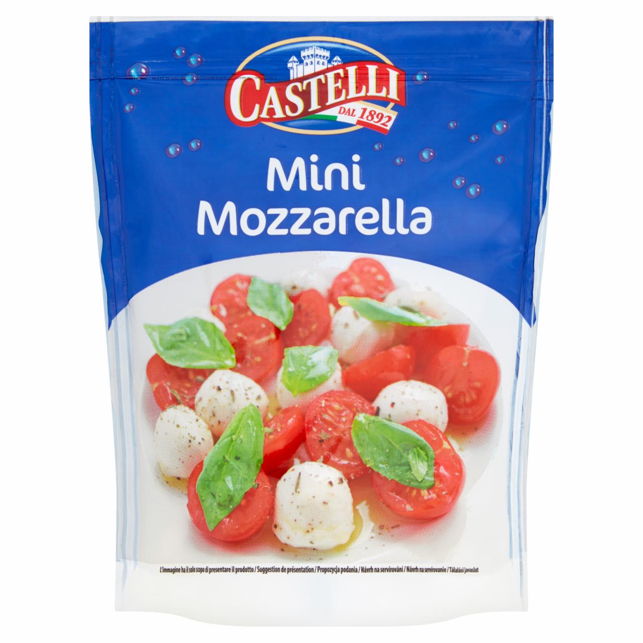 Zdjęcia - Castelli Mini Mozzarella 125 g