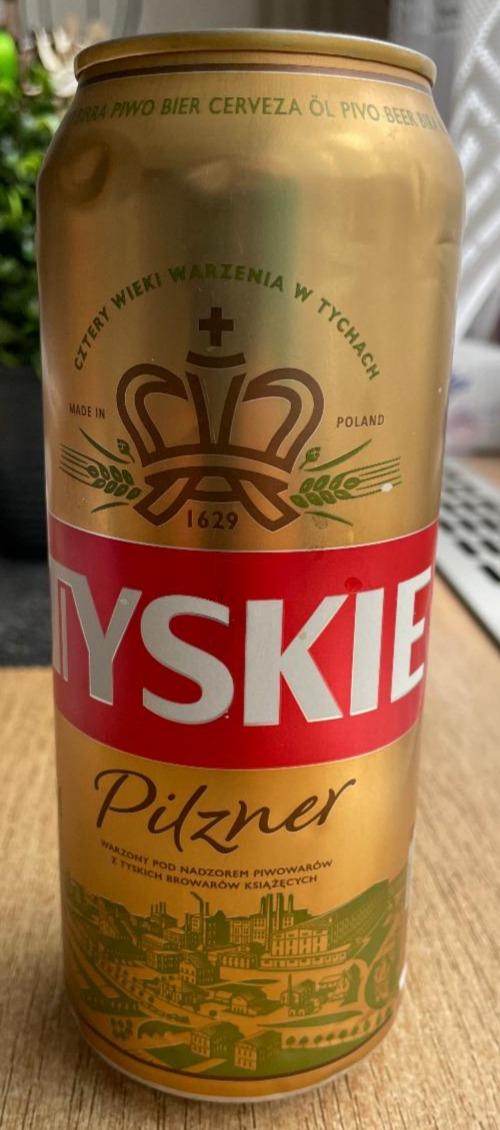 Zdjęcia - Tyskie Pilzner Piwo jasne 500 ml