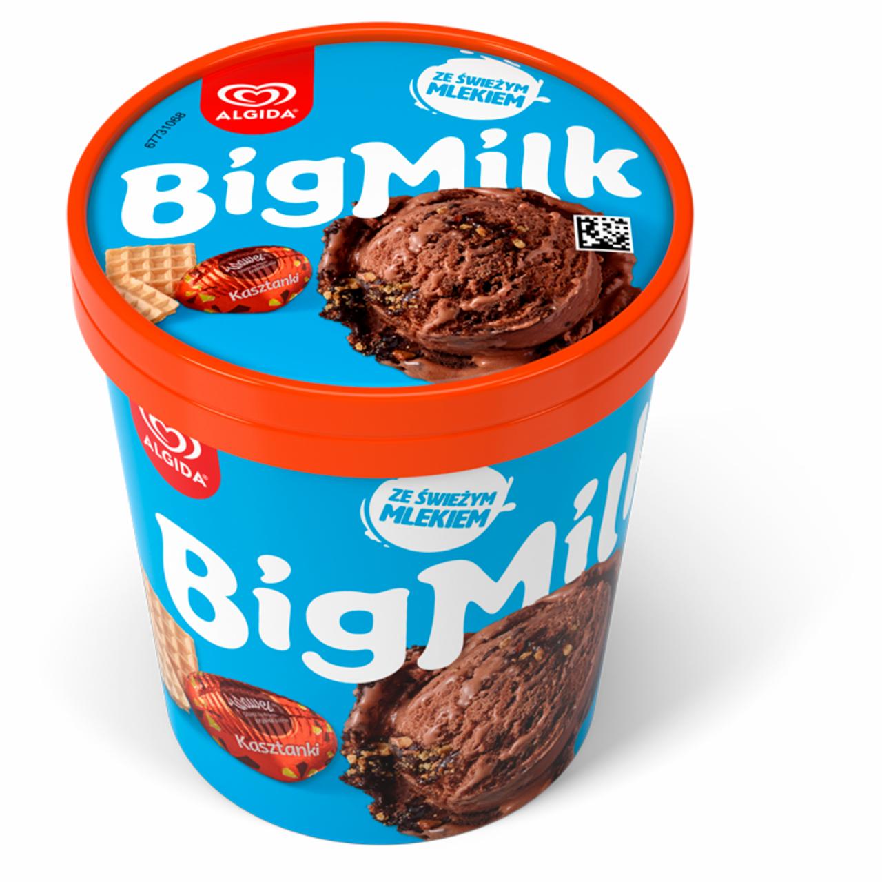 Zdjęcia - Big Milk Lody o smaku Kasztanki z Wawelu 450 ml