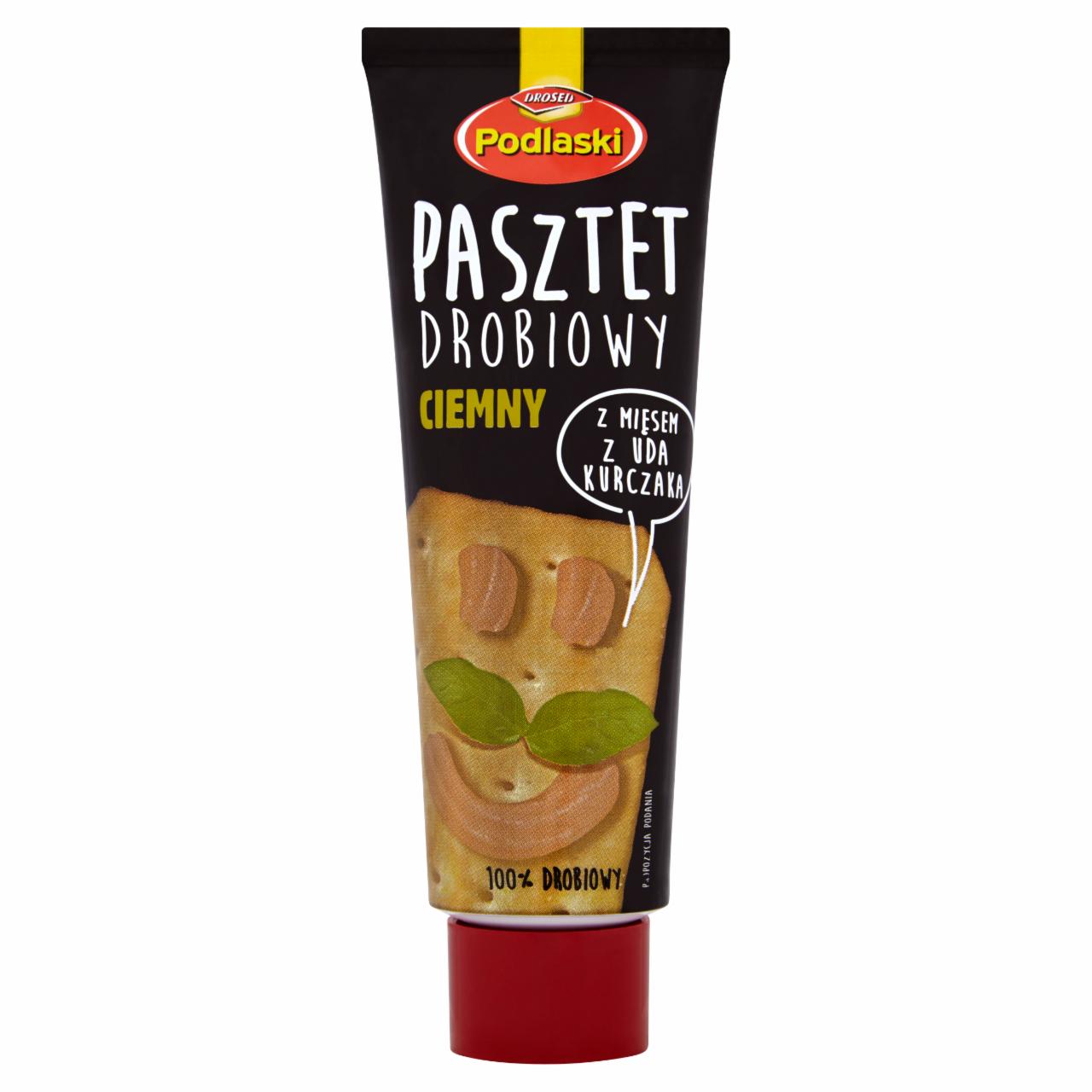 Zdjęcia - Drosed Podlaski Pasztet drobiowy ciemny 135 g