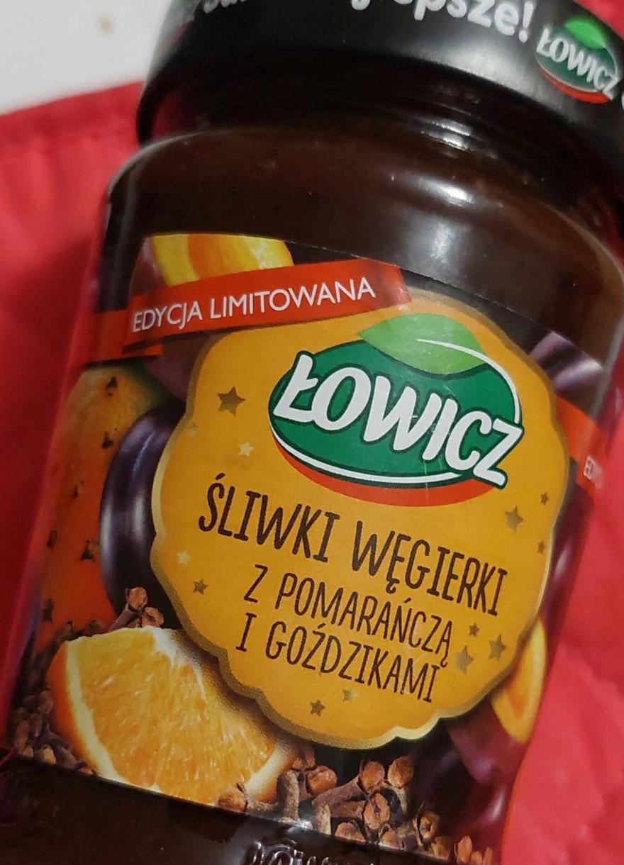 Zdjęcia - Śliwki węgierki z pomarańczą i goździkami Łowicz