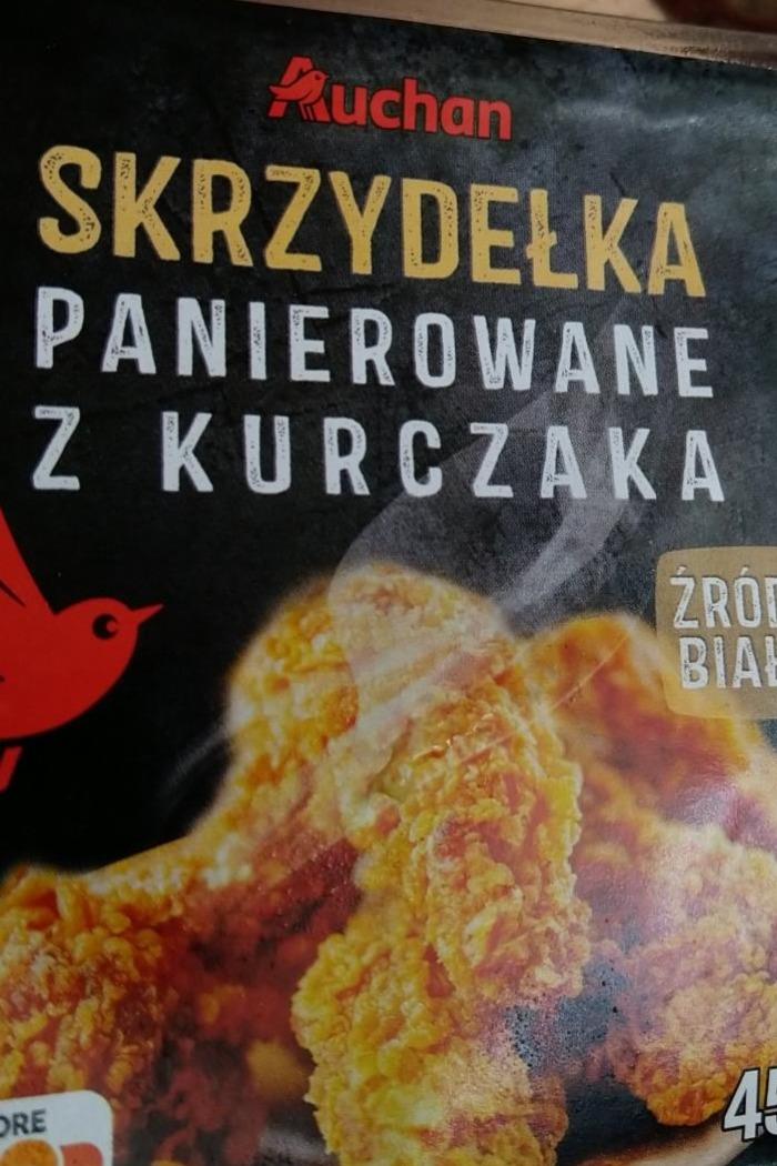 Zdjęcia - Skrzydełka panierowane z kurczaka Auchan