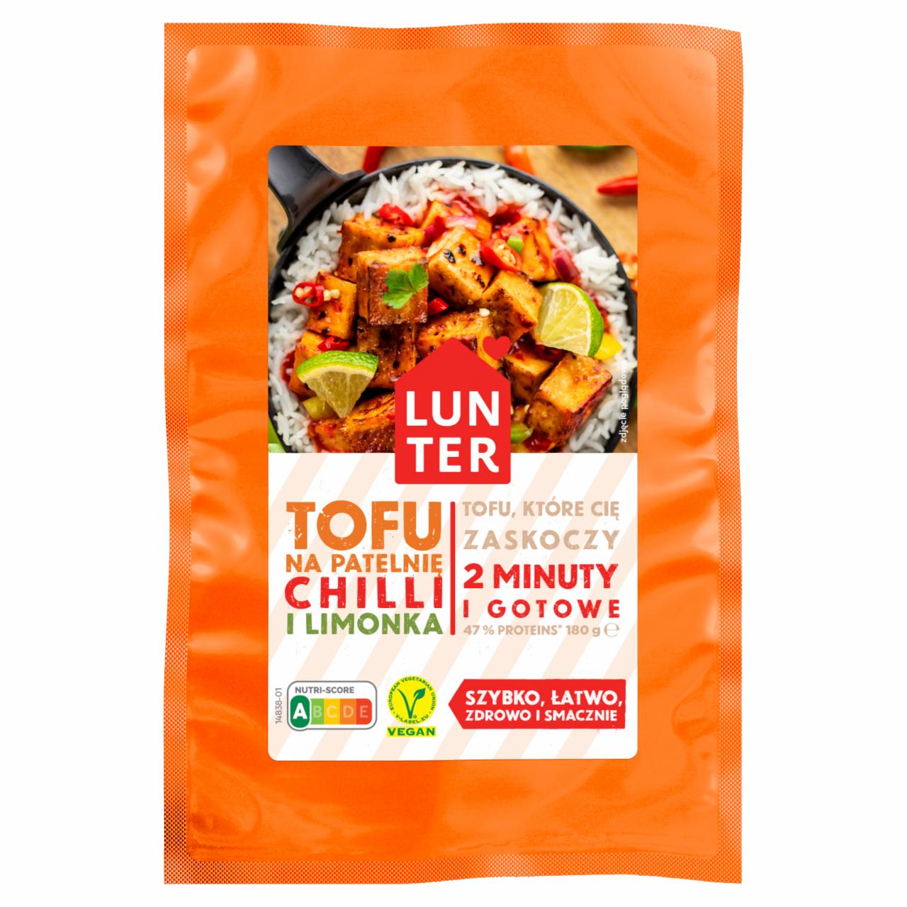 Zdjęcia - Lunter Tofu na patelnię chilli i limonka 180 g