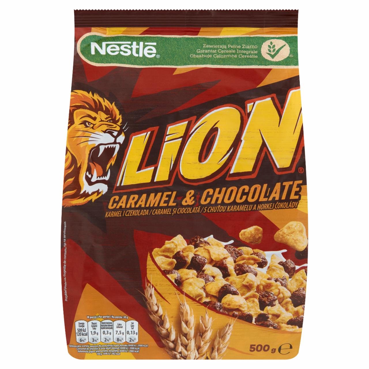 Zdjęcia - Nestlé Lion Płatki śniadaniowe 500 g