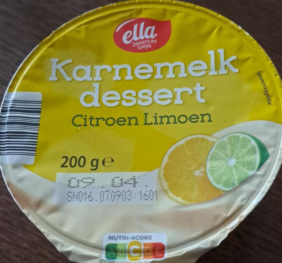 Zdjęcia - karnemelk dessert Citroen ella