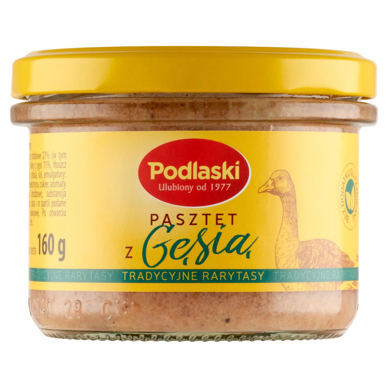 Zdjęcia - Podlaski Pasztet z gęsią 160 g